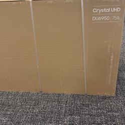 Samsung DU6950 75” New In Box