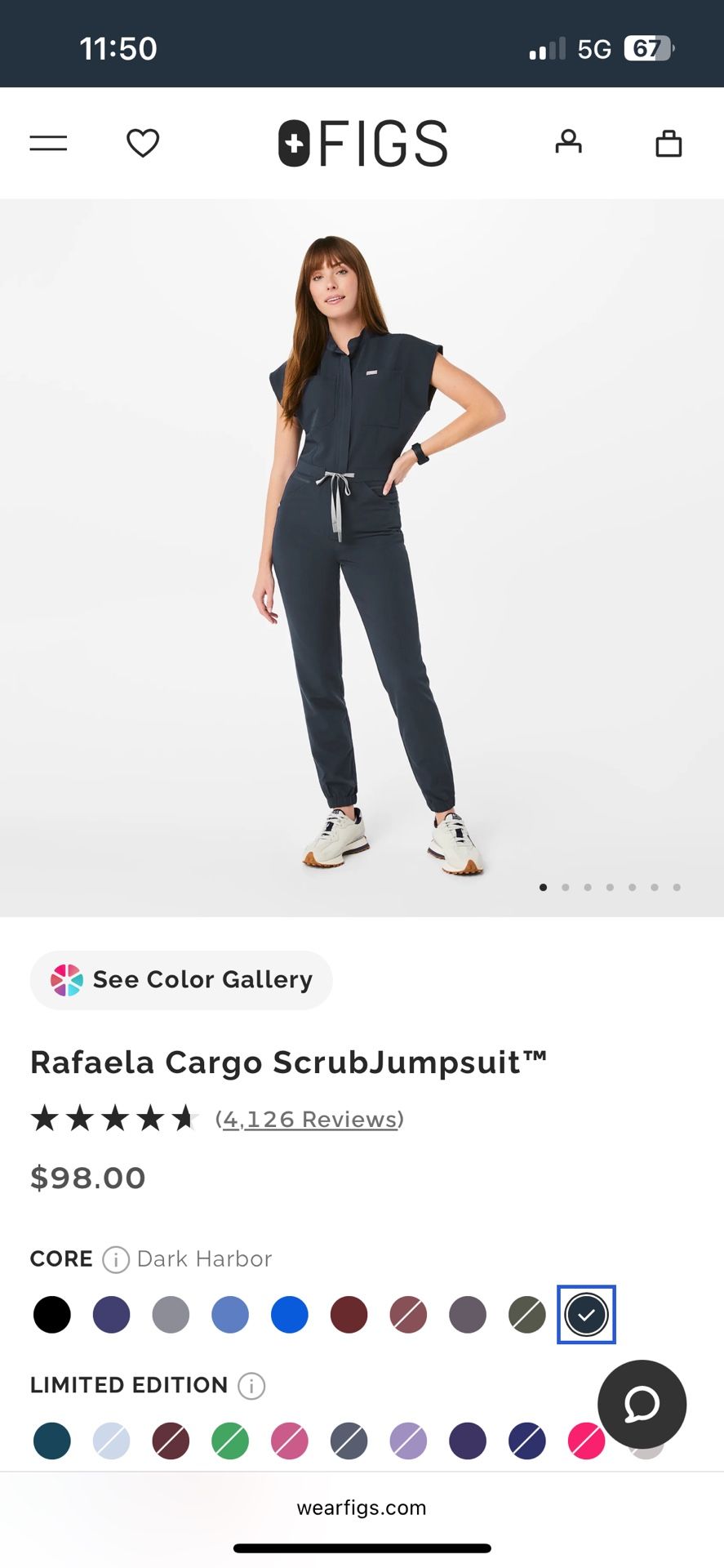 FIGS Scrub Jumpsuits