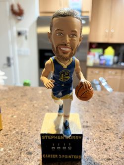 Stephen Curry Career 3-Pointers Bobblehead 
