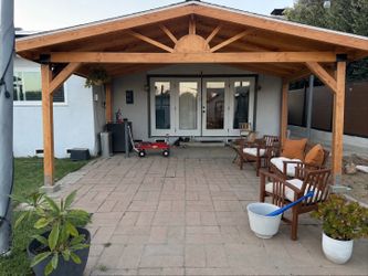Wood patio covers