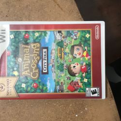 Wii Animal Crossing 