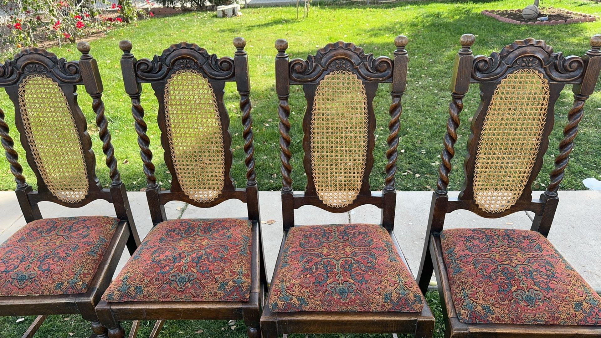 Antique Chair Set Of 4