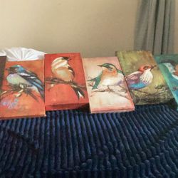 Large Oil Bird Painting