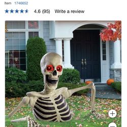 Giant Ground Breaking Skeleton 