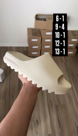Yeezy slides Bone 