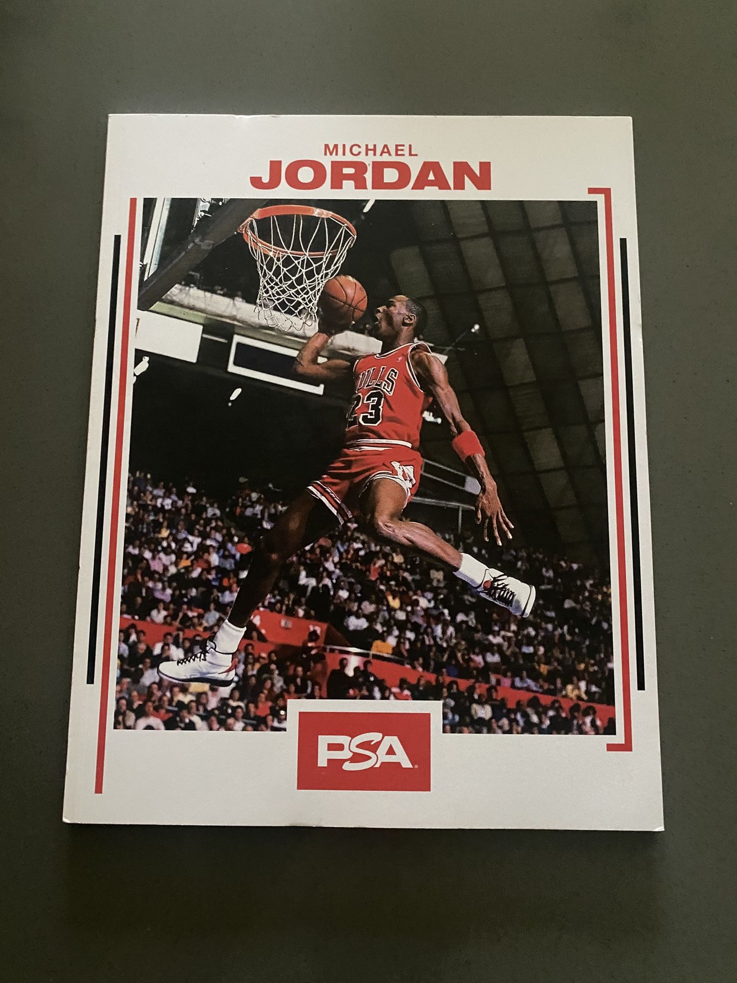 Michael Jordan PSA Magazine January 2025 Issue 37 Chicago Bulls