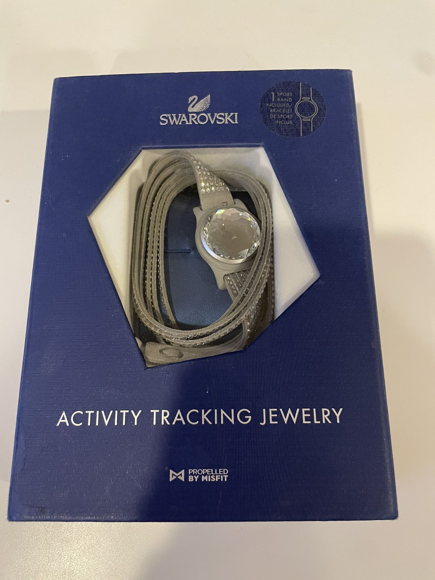 Swarovski Activity Tracking Jewelry Misfit Bracelet