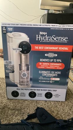 Ninja HydraSense Water Filter System Box
