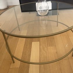 Gold Coffee Table 