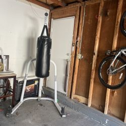 Everlast Punching Bag With Stand