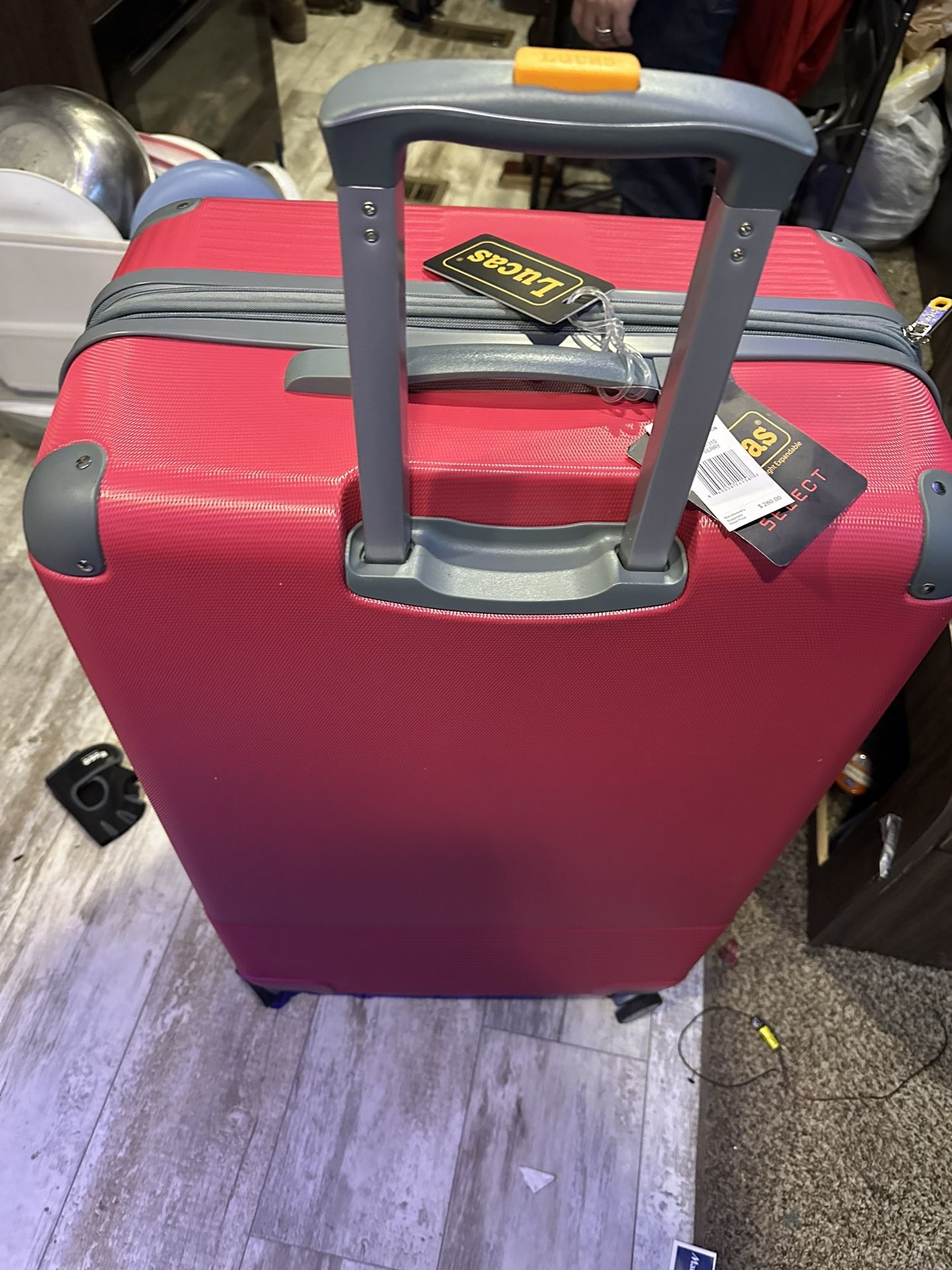 Brand New Huge Lucas Suitcase With Tags Never Used