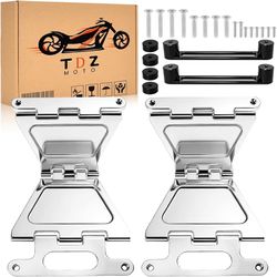 Saddlebag Lid Stoppers for Harley Touring 2014-2025, Replaces Flimsy OEM Straps