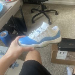 Nike Air Jordan 11 Retro Low Boys Size 5YBlue White Athletic Shoes Sneakers