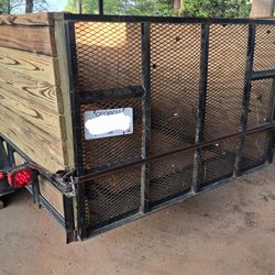 2020 16ft Max trailer utility dump