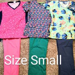 Women's Size Small Scrubs Bundle 