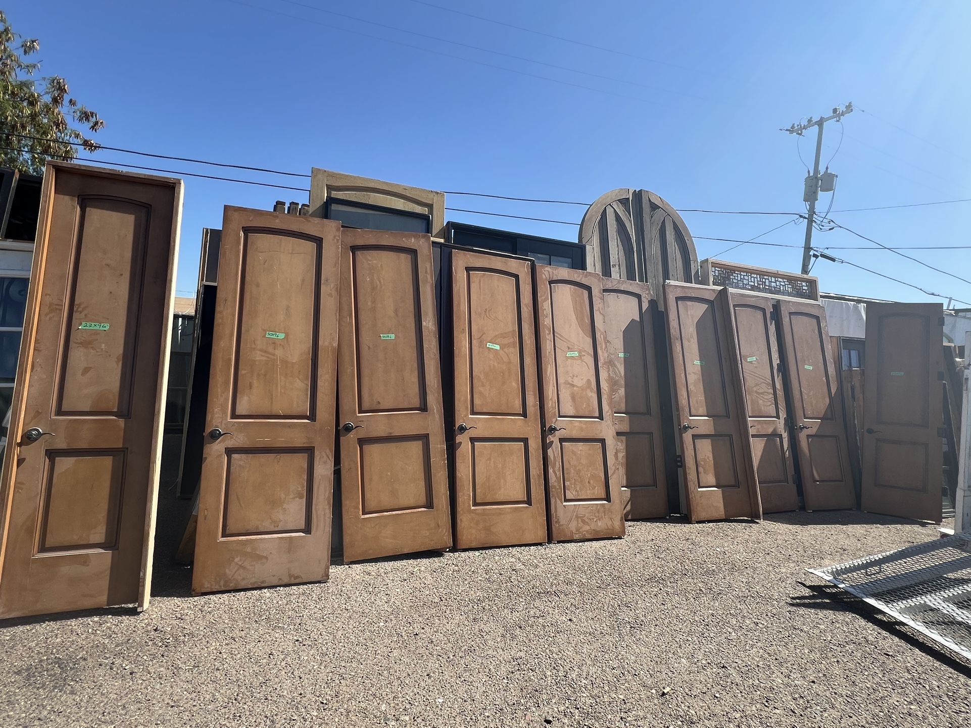 11-solid Doors Each $750