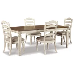 Realyn Dining Table and 4 Chairs Final Days of Savings Galore