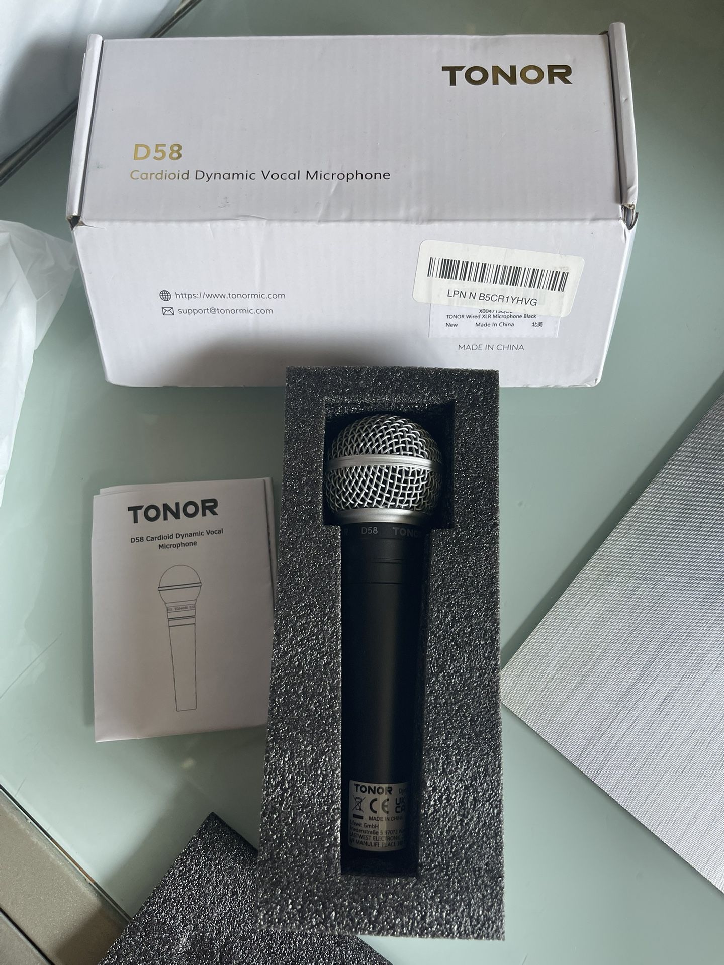 Tonor Dynamic Vocal Professional Microphone D58