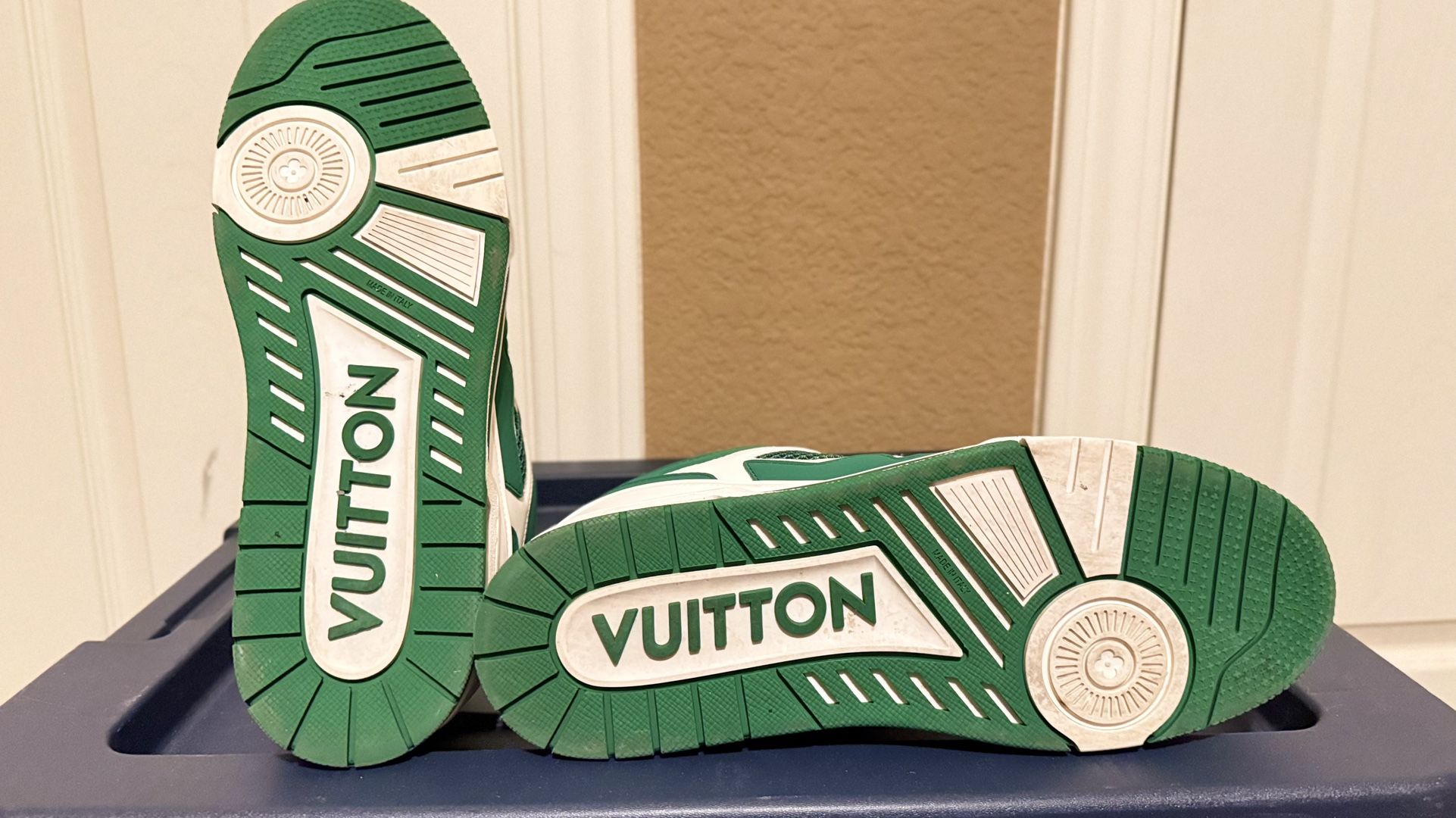 GENUINE - Louis Vuitton LV Skate Sneaker Green - NO BOX