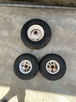 Wheelbarrow/garden cart Tires-Free!