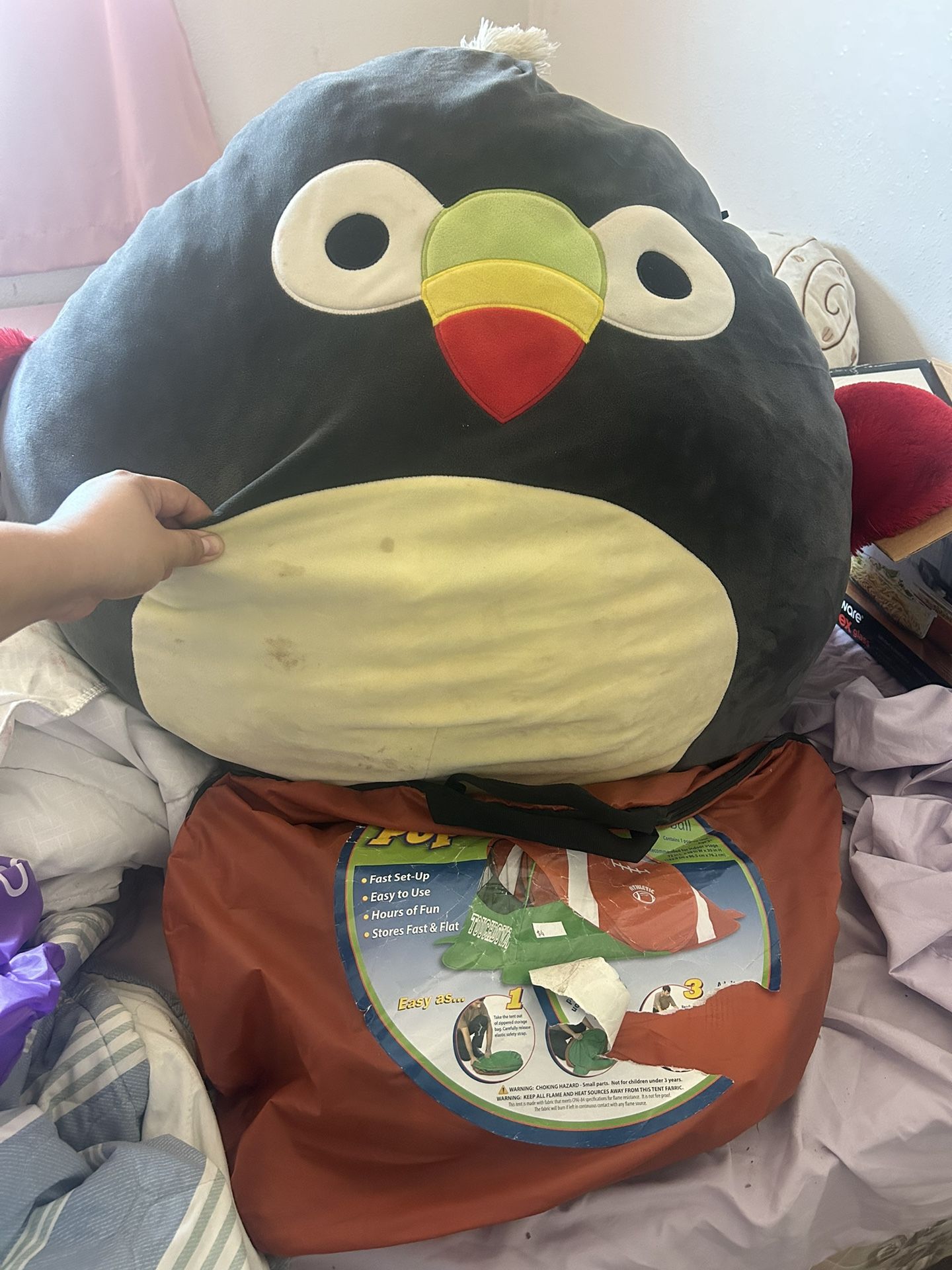 Large Squish Mellow And Tent Free