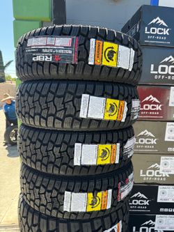 265/75r16 RBP tires nuevas con 50,000 millas de garantía las 4