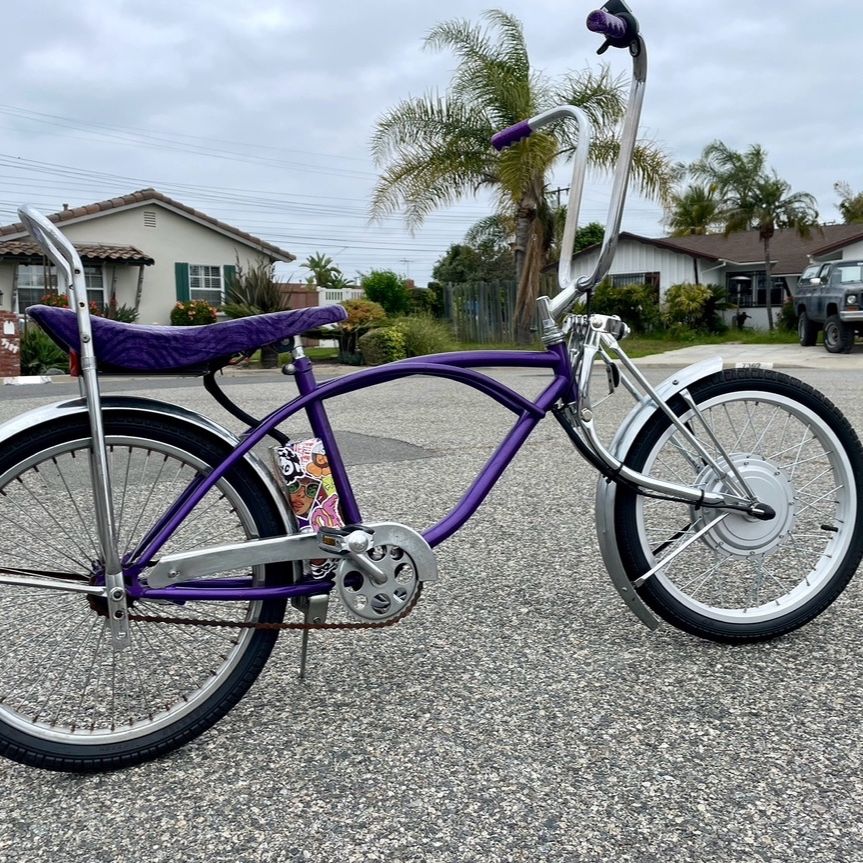 electric lowrider bicycle Tracer Master 2.0 3I Internal 3-Speed Chopper Looking for a classic banana bike Electric lowrider Bicycle