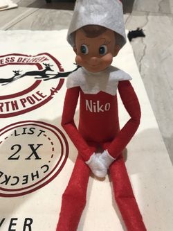 Elf of the Shelf( Boy or Girl) Personalized or Plain