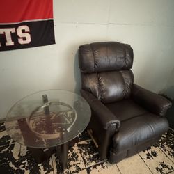 Recliner & Coffee Table combo
