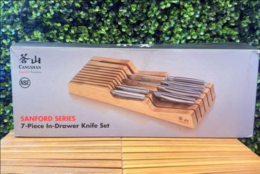 Gangshan 7 piece in drawer knife set