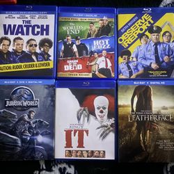 HD Blu-Ray Movie Bundle
