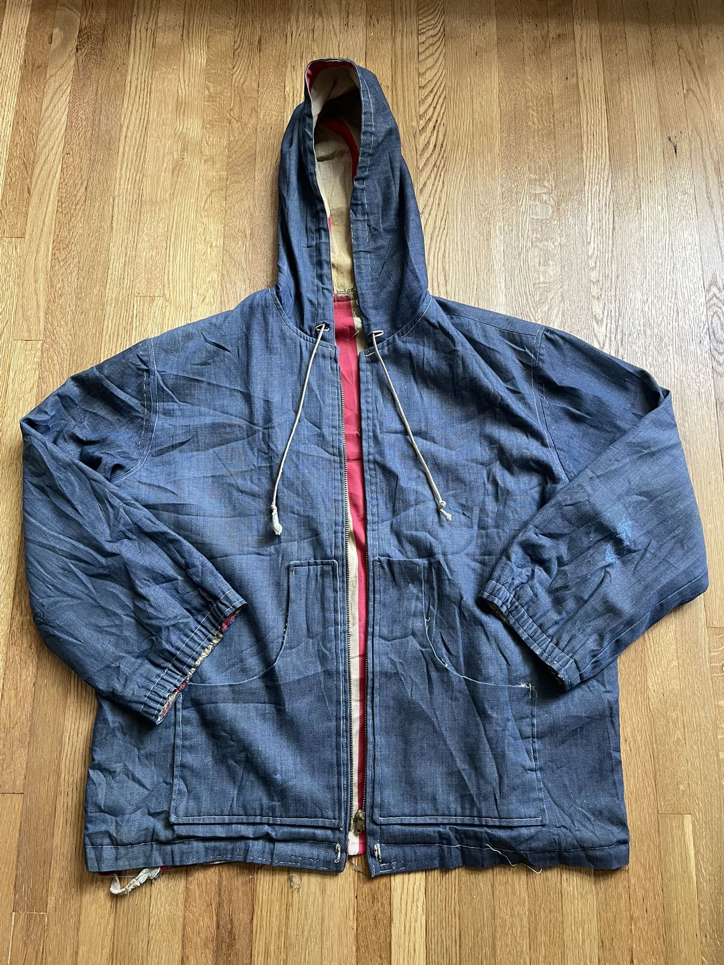 Vintage Reversible Denim Jacket 40’s -50’s Size L