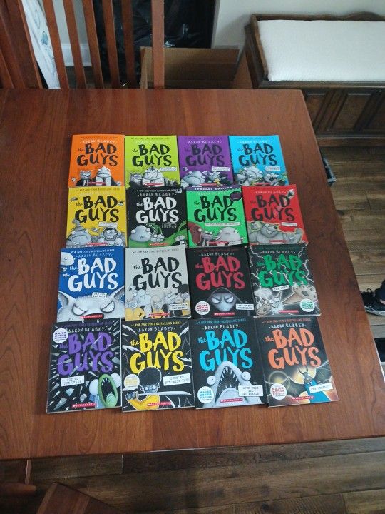 Bad Guys Series, Books 1-16