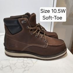 Timberlands Pro Soft Toe Work Boots Size 10.5 