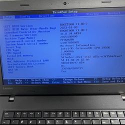 Lenovo ThinkPad L470 Intel Celeron CPU 3955 14" Laptop 8GB RAM w Battery Tested