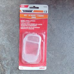 Dome light lenses