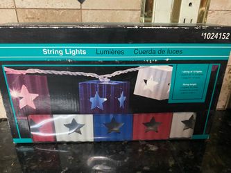 4th of July patio lights