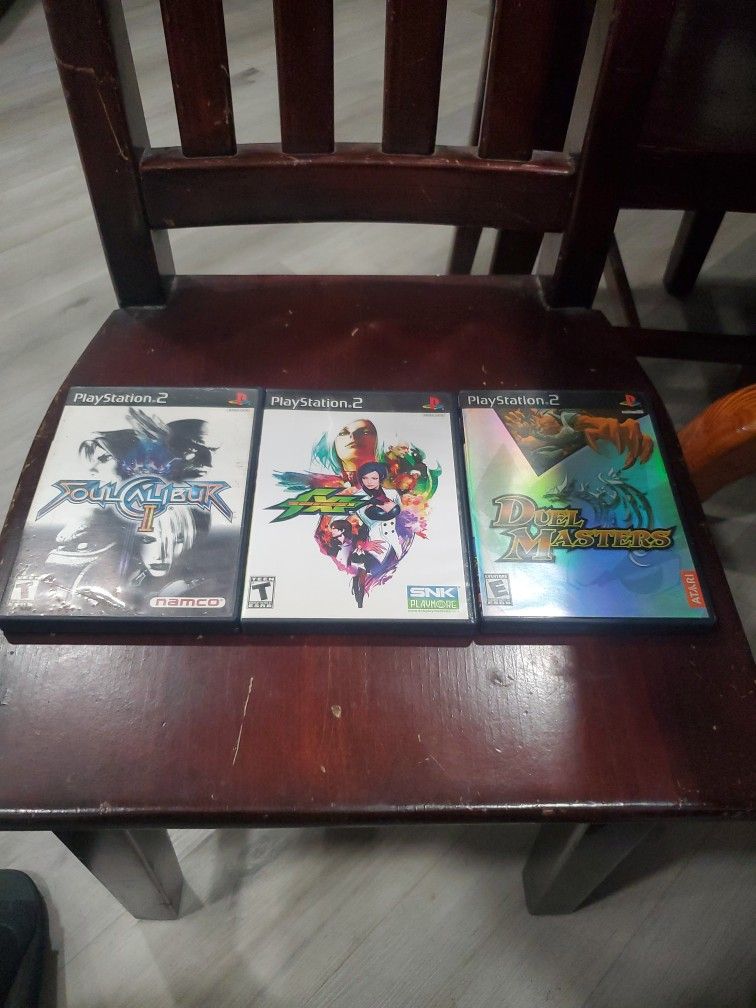 PS2 Games: Soul Calibur, Duel Masters, And The King Of Fighters