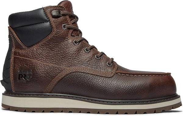 NEW Size 8 Wide Timberland PRO Men Work Boots Alloy Toe Irvine Wedge Construction Boot Safety Toe