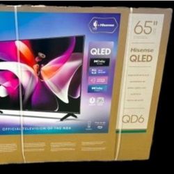 65 Tv Hisense Smart 4k Hdtv 6 Month Warranty.  Free Delivery 