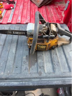 Poulan Gas Chainsaw 12”