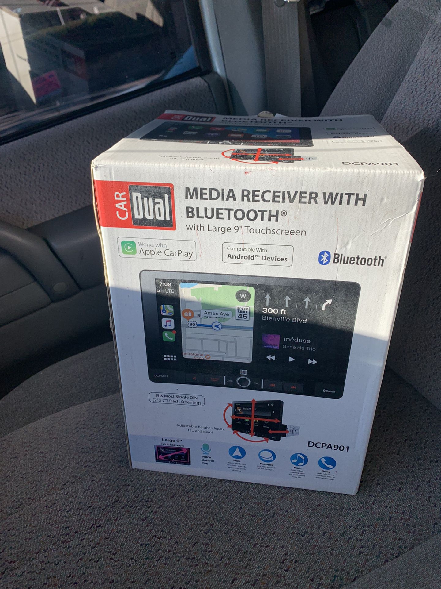 Apple Car Play Car Stereo Dual DCPA901 9-Inch Single-DIN in-Dash for Sale  in Diamond Bar, CA - OfferUp