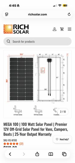2 Solar Panels