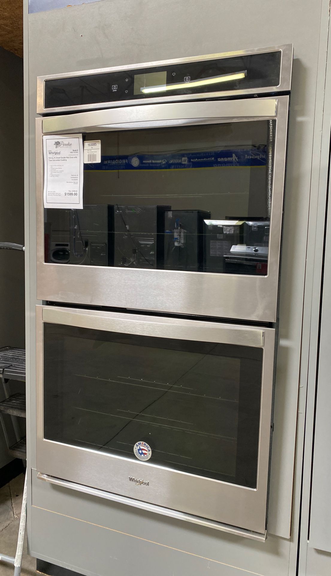 New Whirlpool 30" Double Wall Oven w/ Convection 🔥