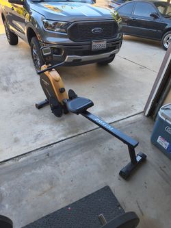Semi new magnetic rower machine