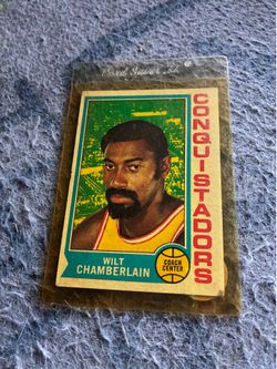 1974 Topps Wilt Chamberlain #250
