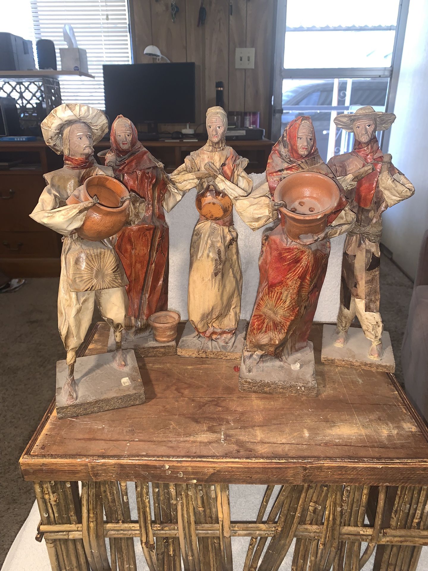 Paper Mache Mexican Dolls