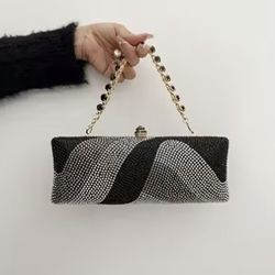 New Diamond Star Handbag Mini Tote Bag Shoulder Cross-Body Evening Bag Party Banquet Essential Handbag Best Birthday/Holiday Gift for Ladies, Ladies E