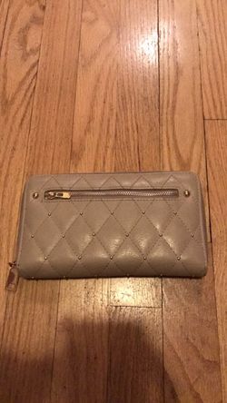 Beige wallet
