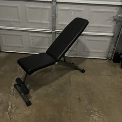 Black 5in1 Finer Form weight Bench